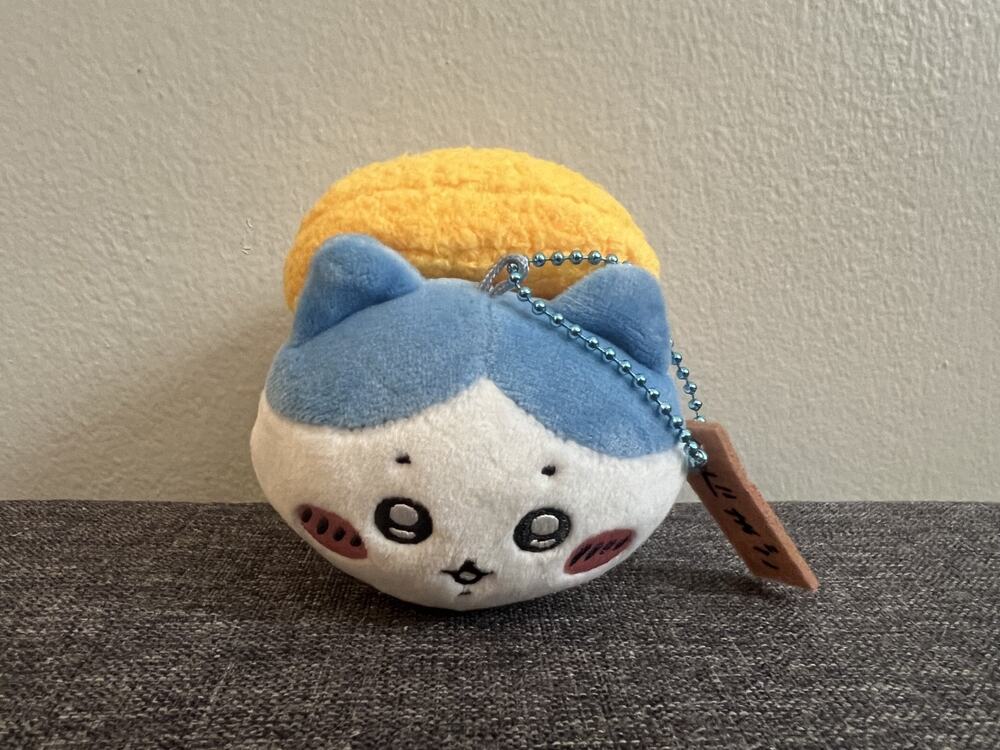 Chiikawa Hachiware Tamago Sushi Mascot Plush Brand New No Tags